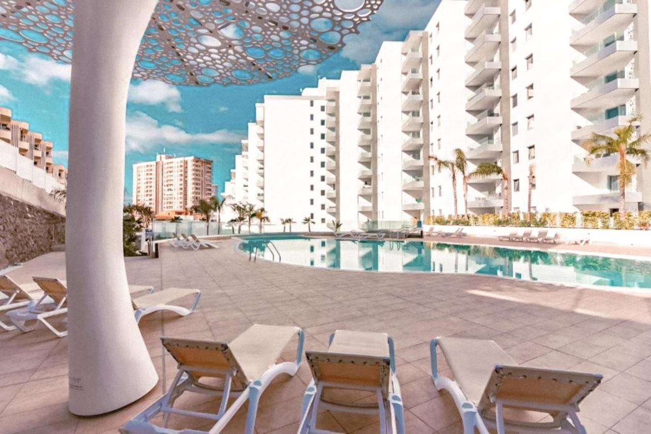 Ocean Garden, Ac, Sun Terrace, Heated Pool, Parking, Pp901 Apartment Costa Adeje  Exterior foto